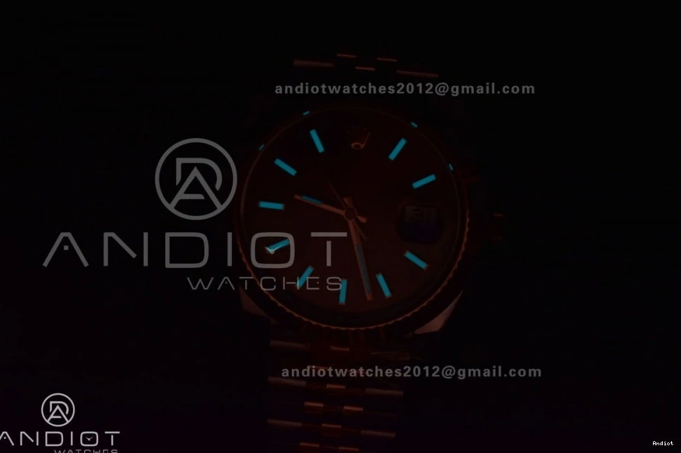 Brown RG VSF on 904L Bracelet 126331 Jubilee Steel SS 1:1 41 DateJust Dial VS3235 Edition Best 0310